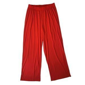 Denim 24/7 Red Wide Leg Palazzo Pants
